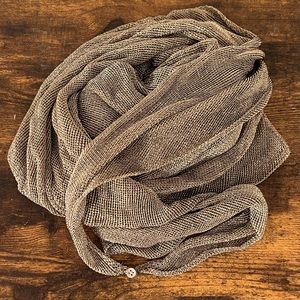 Club Monaco Metallic Bronze Scarf